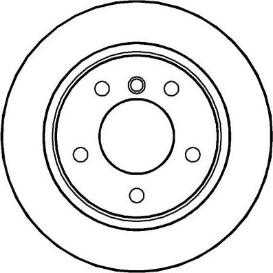 Motip VBE163 - Тормозной диск autospares.lv