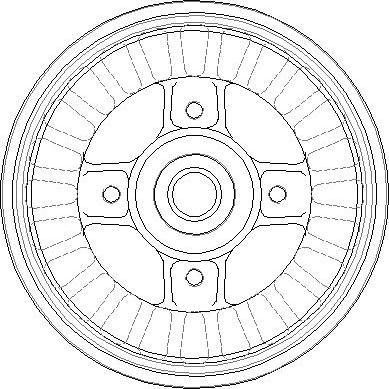 National NDR379 - Тормозной барабан autospares.lv