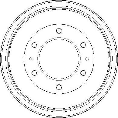 National NDR276 - Тормозной барабан autospares.lv