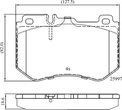 National NP3040 - Тормозные колодки, дисковые, комплект autospares.lv