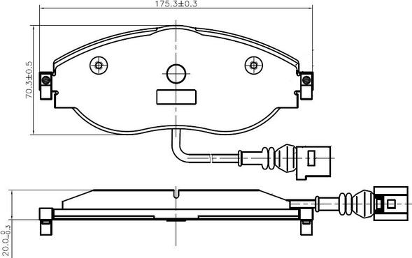 National NP2990 - Тормозные колодки, дисковые, комплект autospares.lv