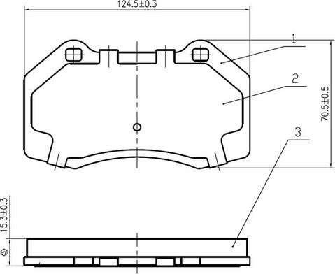 National NP2950 - Тормозные колодки, дисковые, комплект autospares.lv