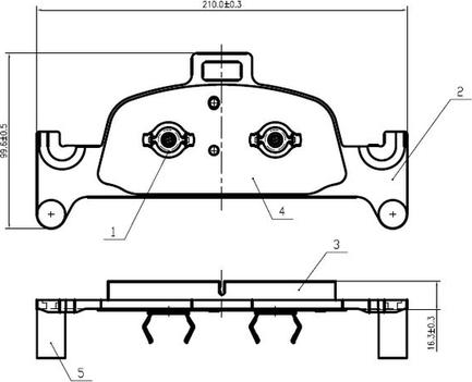 NATIONAL NP2962 - Тормозные колодки, дисковые, комплект autospares.lv