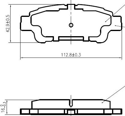 National NP2989 - Тормозные колодки, дисковые, комплект autospares.lv