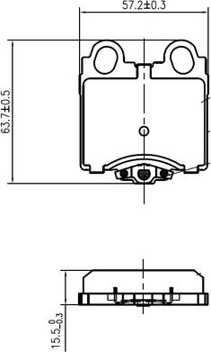 National NP2987 - Тормозные колодки, дисковые, комплект autospares.lv