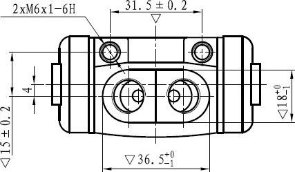 National NWC5045 - Колесный тормозной цилиндр autospares.lv