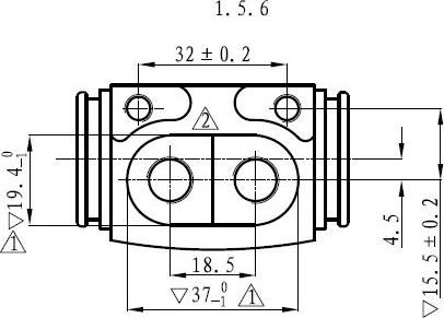 National NWC5040 - Колесный тормозной цилиндр autospares.lv