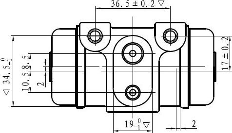 National NWC5057 - Колесный тормозной цилиндр autospares.lv