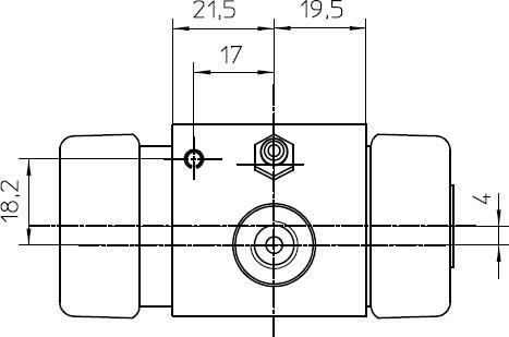 National NWC5015 - Колесный тормозной цилиндр autospares.lv