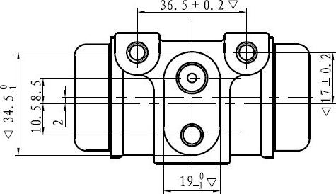 National NWC5016 - Колесный тормозной цилиндр autospares.lv