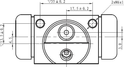 NATIONAL NWC5089 - Колесный тормозной цилиндр autospares.lv