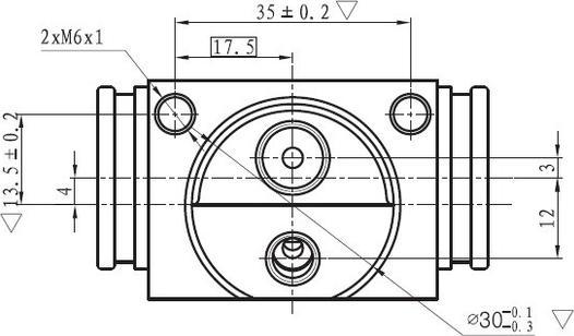 National NWC5087 - Колесный тормозной цилиндр autospares.lv