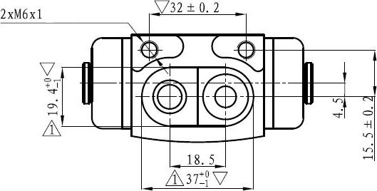 National NWC5034 - Колесный тормозной цилиндр autospares.lv