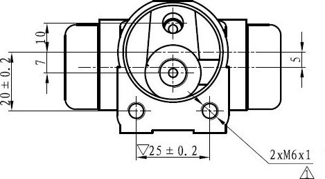 National NWC5030 - Колесный тормозной цилиндр autospares.lv