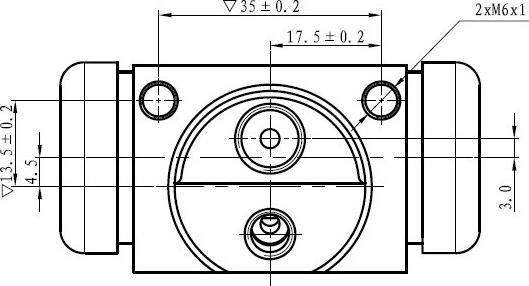 National NWC5029 - Колесный тормозной цилиндр autospares.lv