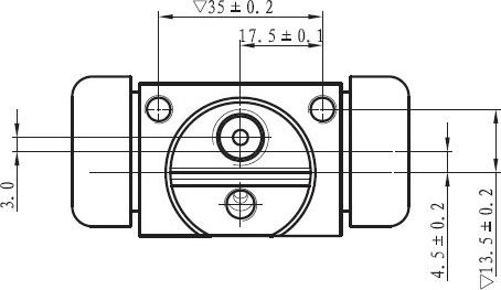 NATIONAL NWC5076 - Колесный тормозной цилиндр autospares.lv