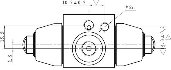 NATIONAL NWC5070 - Колесный тормозной цилиндр autospares.lv