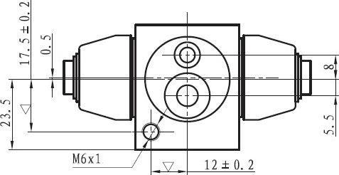 NATIONAL NWC5071 - Колесный тормозной цилиндр autospares.lv