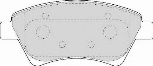 Necto FD6958N - Тормозные колодки, дисковые, комплект autospares.lv