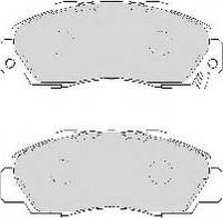 Necto FD6966N - Тормозные колодки, дисковые, комплект autospares.lv