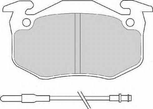 Necto FD697N - Тормозные колодки, дисковые, комплект autospares.lv