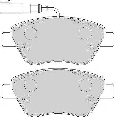 Necto FD6916N - Тормозные колодки, дисковые, комплект autospares.lv