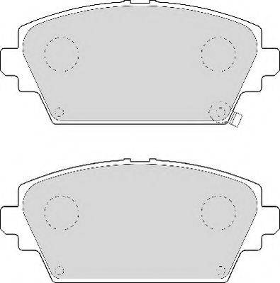 Necto FD6937N - Тормозные колодки, дисковые, комплект autospares.lv