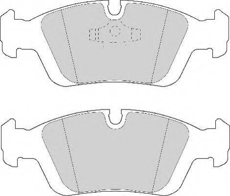 Necto FD6476N - Тормозные колодки, дисковые, комплект autospares.lv