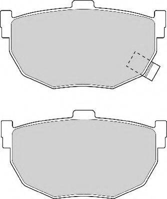 Necto FD6564N - Тормозные колодки, дисковые, комплект autospares.lv