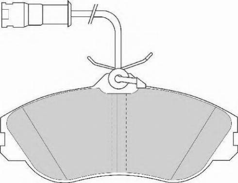 FORMA 451 - Тормозные колодки, дисковые, комплект autospares.lv