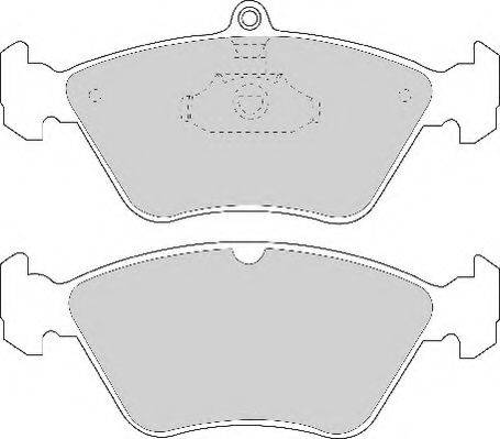 Necto FD6587N - Тормозные колодки, дисковые, комплект autospares.lv