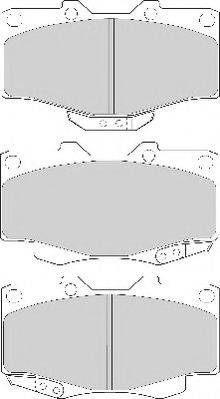 Necto FD6579N - Тормозные колодки, дисковые, комплект autospares.lv