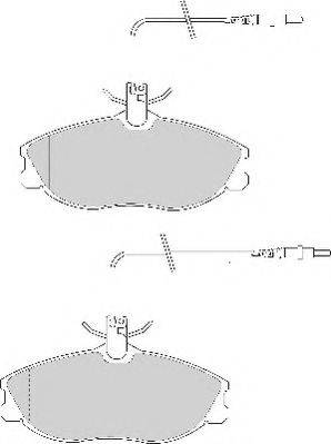 Necto FD6657N - Тормозные колодки, дисковые, комплект autospares.lv