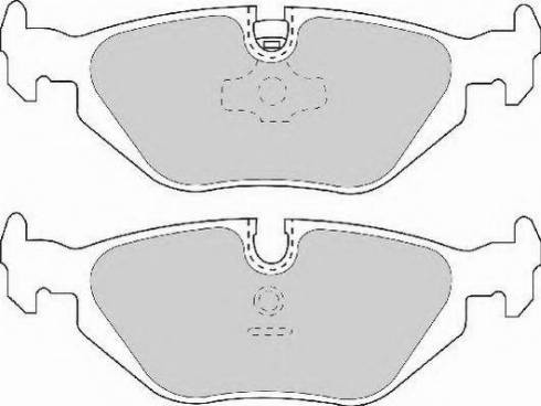 Necto FD6633N - Тормозные колодки, дисковые, комплект autospares.lv