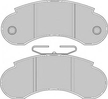 Necto FD685N - Тормозные колодки, дисковые, комплект autospares.lv