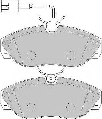 Necto FD6889N - Тормозные колодки, дисковые, комплект autospares.lv