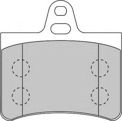 Necto FD6877N - Тормозные колодки, дисковые, комплект autospares.lv