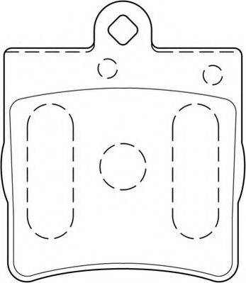 Necto FD6795N - Тормозные колодки, дисковые, комплект autospares.lv