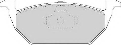 Necto FD6754N - Тормозные колодки, дисковые, комплект autospares.lv