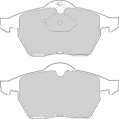 Necto FD6710N - Тормозные колодки, дисковые, комплект autospares.lv