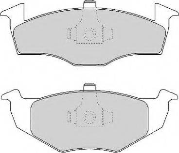 Necto FD6770N - Тормозные колодки, дисковые, комплект autospares.lv