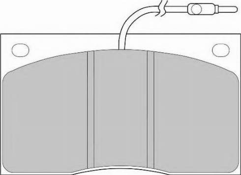 Necto FD211N - Тормозные колодки, дисковые, комплект autospares.lv