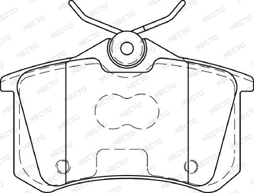 VAG L1J0698451F - Тормозные колодки, дисковые, комплект autospares.lv