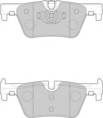 Necto FD7619A - Тормозные колодки, дисковые, комплект autospares.lv