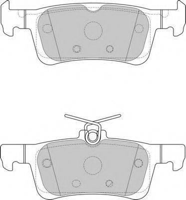 Necto FD7630A - Тормозные колодки, дисковые, комплект autospares.lv