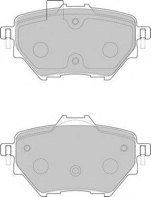 Necto FD7622A - Тормозные колодки, дисковые, комплект autospares.lv