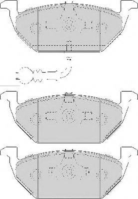 Necto FD7085N - Тормозные колодки, дисковые, комплект autospares.lv