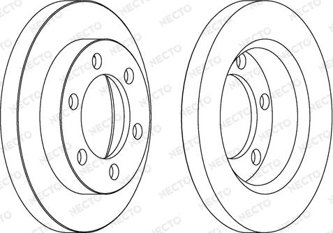 Necto WN940 - Тормозной диск autospares.lv