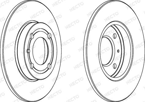 Necto WN900 - Тормозной диск autospares.lv