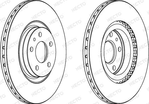 Necto WN902 - Тормозной диск autospares.lv